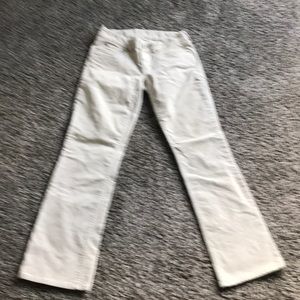 J Crew corduroy pants in off-white size 26S